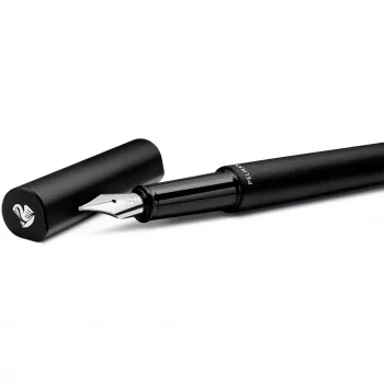Fountain Pen Pelikan 823593 Cartridge Filling System Melns
