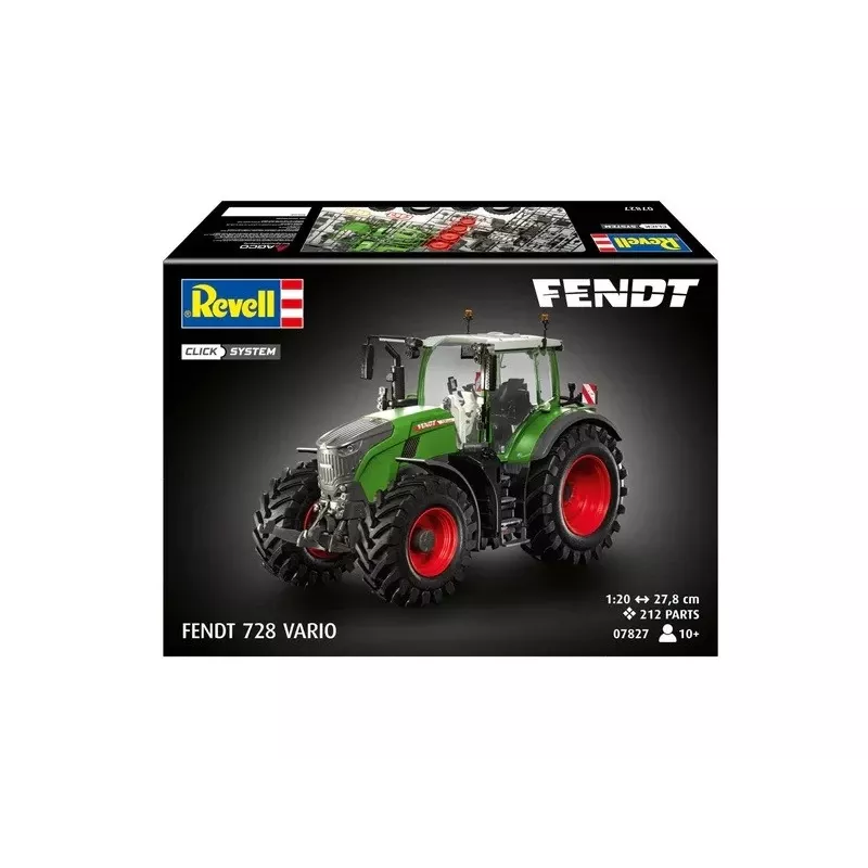 Plastmasas modelis Traktors Fendt 728 Vario