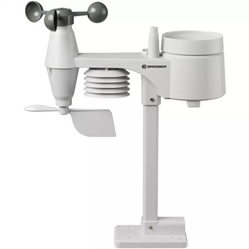 Bresser Optics 7002580 digitālā laika stacija Melna AC Wi-Fi
