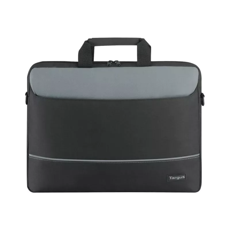 Targus TBT238EU klēpjdatora soma 39,6 cm (15,6 collas) Melna, Pelēka