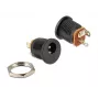 Savienotāju adapteris DeLOCK 65503 DC 2.1 x 5.5 mm Melns