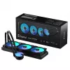 Fractal Design Lumen S36 v2 RGB procesora šķidruma dzesētājs 12 cm melns 1 gab.