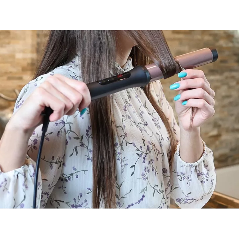 Matu lokšķēres LAFE Sleek & Shine 32 mm LAFLKA47572, 32 mm cilindrs, elektrisks veidošanas rīks