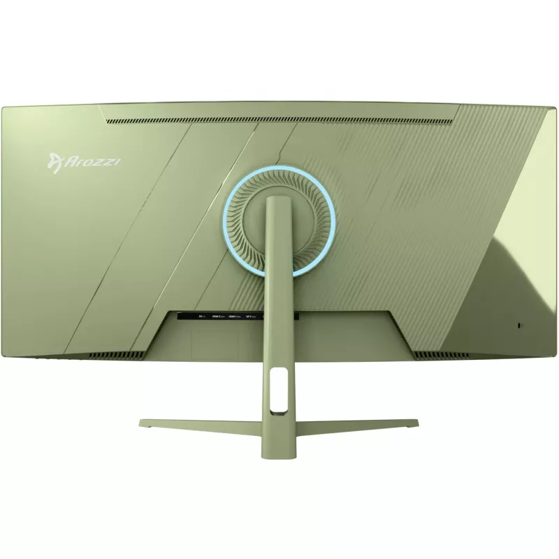 Izliekts datora monitors Arozzi Nova 34 collas (86,4 cm) 3440×1440 21:9 LED 1 ms Zaļš