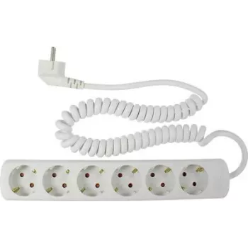 Elektrības pagarinātājs AS Schwabe 11461 Schuko 1 gab., balts