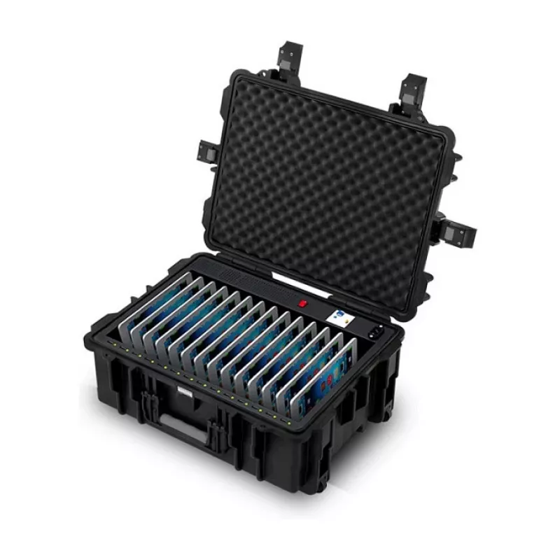 Good Connections ATON4 planšetdatoru uzlādes ratiņi T14 USB-A melni