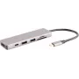 Klēpjdatora dokstacija S/CONN 14-05027 vadu USB 3.2 Gen 1 Type-C pelēka