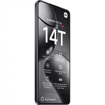 Xiaomi 14T Pro 16.9 cm (6.67) Dual SIM 5G 12 GB 512 GB 5000 mAh Melns