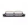 Komutācijas panelis LANBERG PPKS-9212-B 12-portu 1U 10 collu FTP