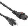 ACT strāvas vads ASV vīrišķais - C13 IEC Lock melns 2 m PC1063 120V 10A