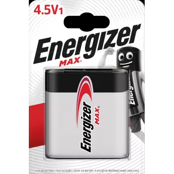 ENERGIZER EN MAX 4.5V1 - MAX, sārma baterija, 4,5V, 1 gab. iepakojumā (E301530300)
