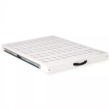 Rack shelf ROLINE 19-inch 1 U extendable 550 T 25 kg pelēka