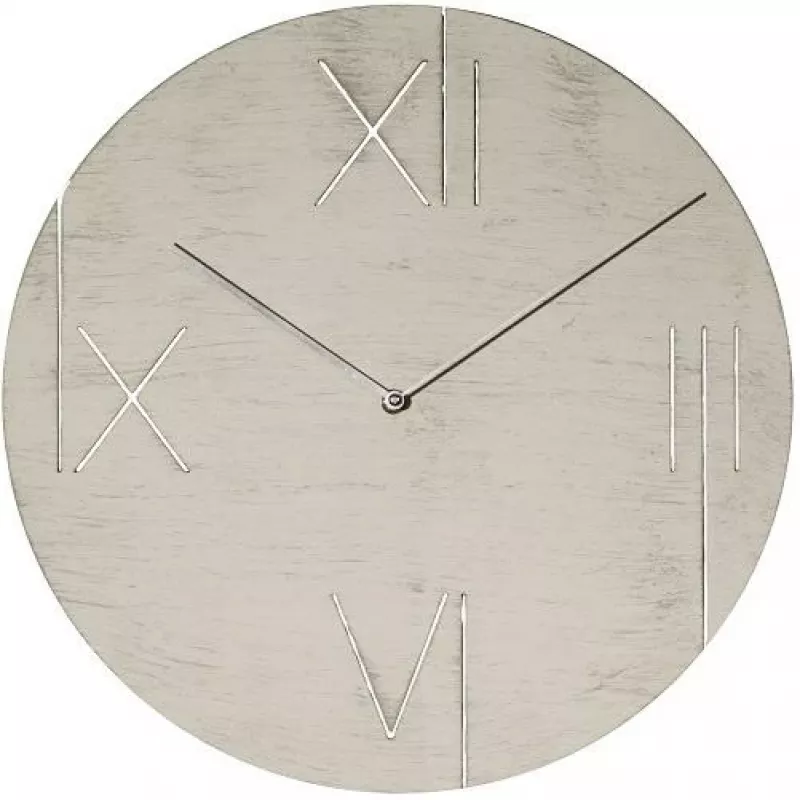 NeXtime klok 3104wi Galileo, Ø43 cm, sienas, vecbaltā krāsā