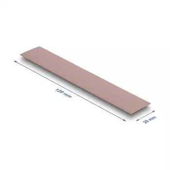 Termopade DeLOCK 18481 3 W/m·K rozā 20x120x0,5 mm