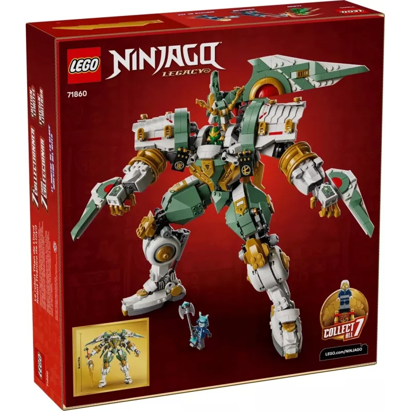 LEGO NINJAGO 71860 Lloyda Titāna mehs - 15. gadadiena