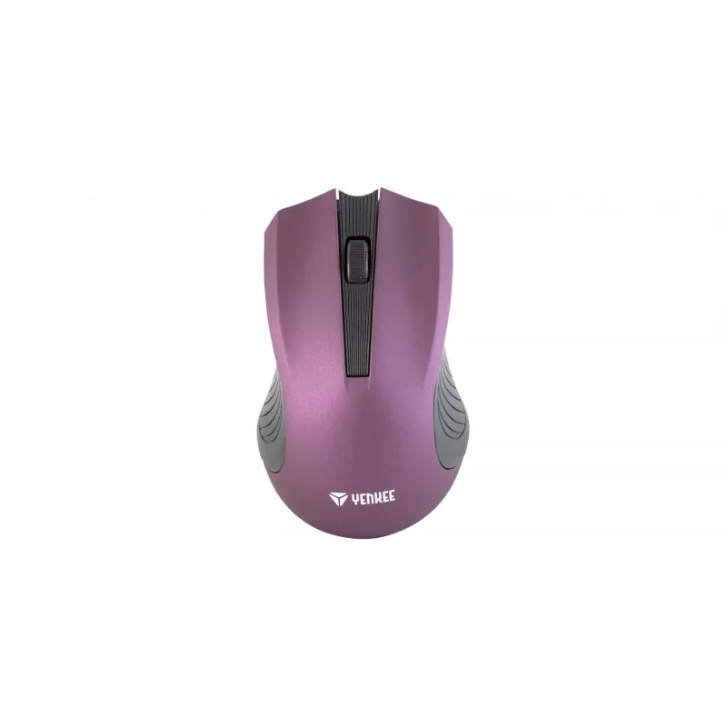 2.4 GHz optiskā simetriskā bezvadu pele, 3 pogas, violeta