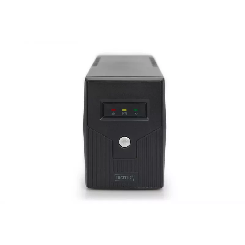 UPS DIGITUS DN-170063-B Line-Interactive 600 VA / 360 W, AVR, LCD, 2x Type F ligzdas, 7 Ah akumulators