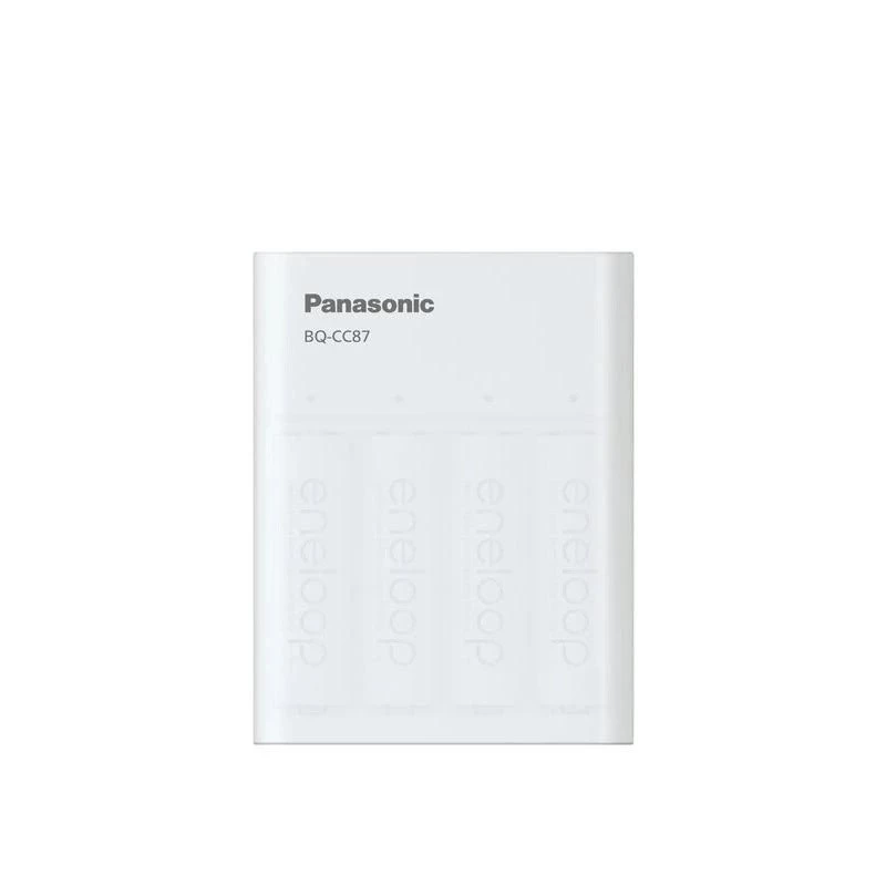 USB akumulatoru lādētājs PANASONIC Eneloop Smartplus BQ-CC87 (BQ-CC87USB)
