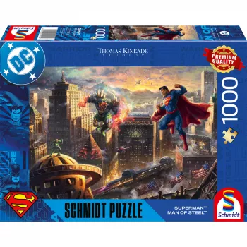Thomas Kinkade Studios: DC Superman - Man of Steel, Puzzle 1000 gab.