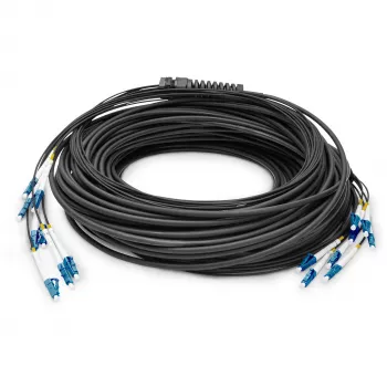 DIGITUS Vorkonfektionierte Fibre Optic Universal Breakout kabelis, Singlemode OS2, 8 šķiedras, LC/UPC - LC/UPC