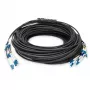 DIGITUS Vorkonfektionierte Fibre Optic Universal Breakout kabelis, Singlemode OS2, 8 šķiedras, LC/UPC - LC/UPC