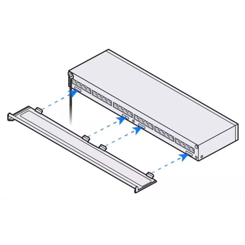 Ubiquiti UACC-ETH-SP-Panel-24 - Ethernet pārsprieguma aizsargs, statīvā montējams panelis