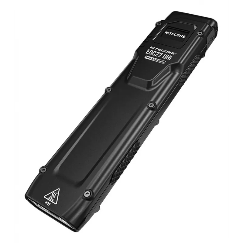 Rokas lukturītis Nitecore EDC27 UHI melns LED nerūsējošais tērauds
