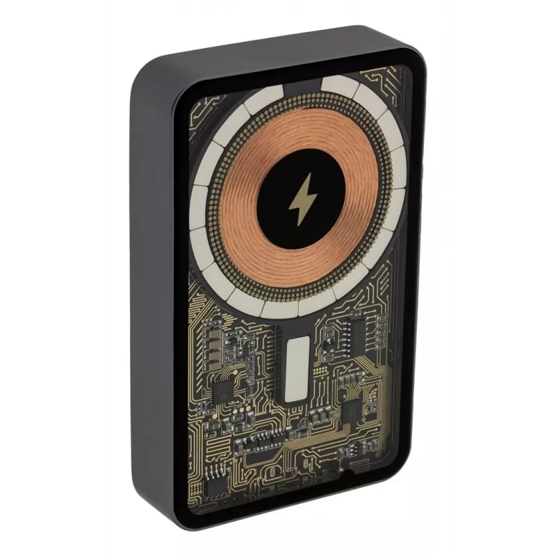 Pārnēsājamais ārējais akumulators PATONA 9992, 10000 mAh, LiPo 38,5 Wh, USB‑C PD 20 W, 2 izejas, 12 V/3 A ieeja/izeja, melns