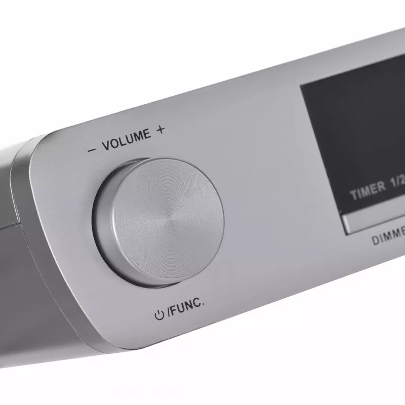 Virtuves radio BLAUPUNKT KR14BT ar Bluetooth, FM, LED displeju, 2x0,8W, tīkls/baterijas, pelēks