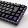AKKO 3068B Plus Melns&Gold bezvadu spēļu tastatūra, mehāniska, RGB - V3 Cream dzeltena, ISO (DE), melna