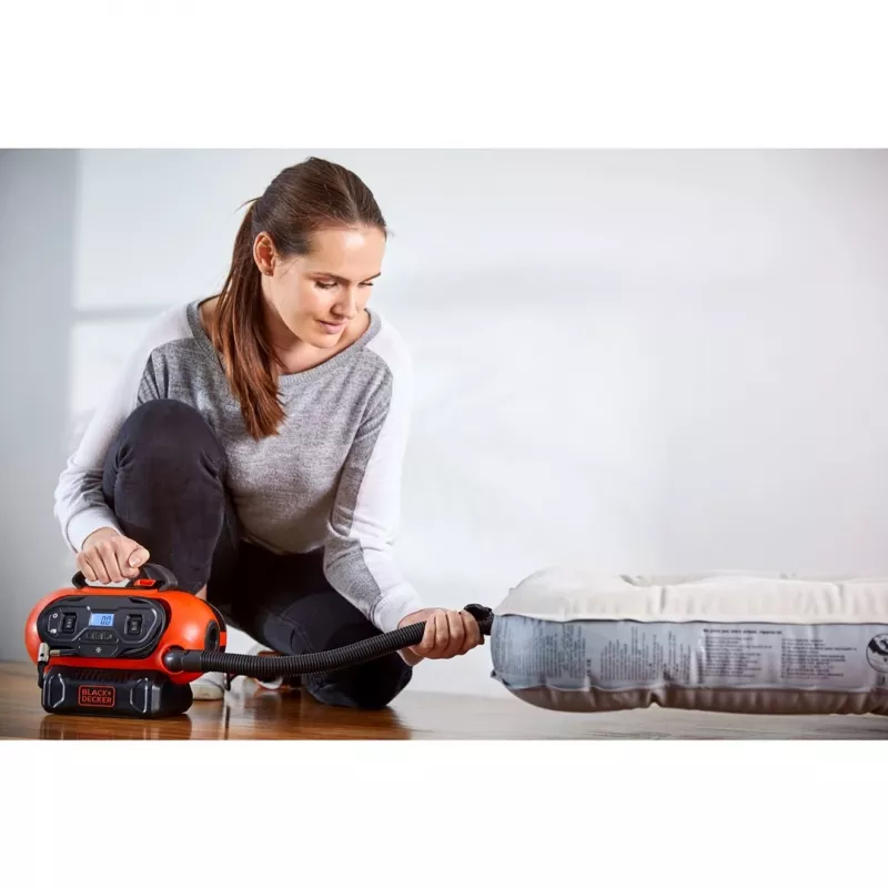 Black & Decker BDCINF18N-QS gaisa kompresors 160 l/min maiņstrāva/automazgātājs
