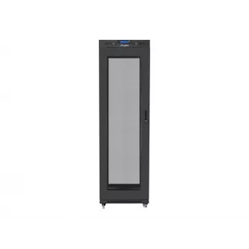 Brīvi stāvošs statīvs LANBERG FF01-6642-23BL 42U 600x600 mm 1200 kg IP20 melns