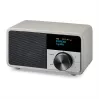 Galda radio Sangean DDR-7 Glacier Silver ar digitālo uztvērēju un Bluetooth