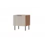 Naktsgaldiņš Cama Meble ALMERA 50x42x44 cm, 2 gab., valrieksts/kašmirs, MDF un skaidu plātne