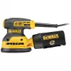 Orbitālais slīpētājs DeWalt DWE6423-QS, 280 W, 8 000–12 000 OPM, 2,6 mm orbīta, 1,28 kg