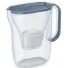 BRITA ūdens filtra krūze Style Essential Graphite ar 4 MAXTRA Pro filtriem, 2,4 L tvertne, 1,4 L filtrēts