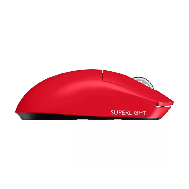 Logitech G PRO X SUPERLIGHT 2 SE pele - Spēļu - Bezvadu - Sarkana