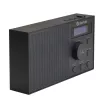 Radio DENVER DAB-51B — kompakts digitālais radio ar DAB+/FM/AM, melns