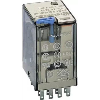 Miniatūrais industriālais spraudņa relejs 55.34.9.024.0070 (553490240070)