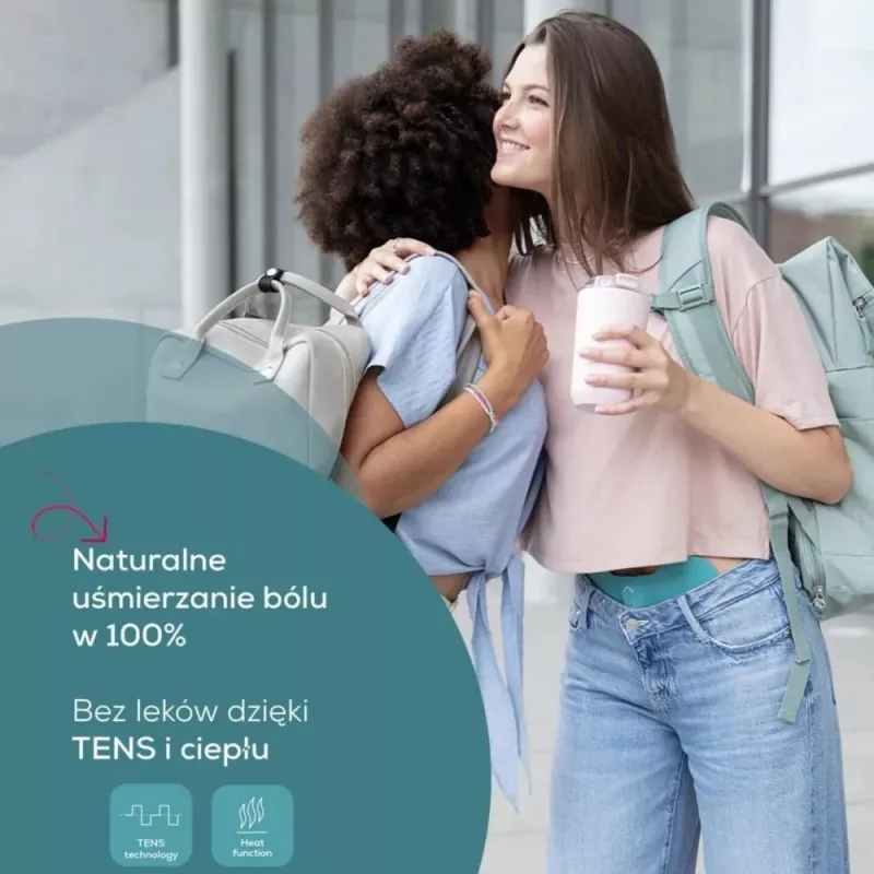 Menstruālā relaksācijas ierīce Beurer EM 55 ar TENS tehnoloģiju vēdera sāpju mazināšanai