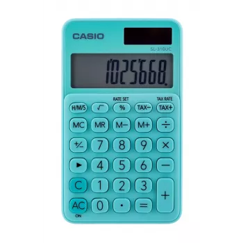 Casio kabatas kalkulators SL-310UC-GN zaļš