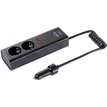 VOLTCRAFT maiņstrāvas pārveidotājs VC-CAR200 200 W 12 V/DC - 230 V/AC (VC-14158500)
