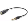 Audio kabelis Gembird CCA-419 0.18m 3.5mm melns