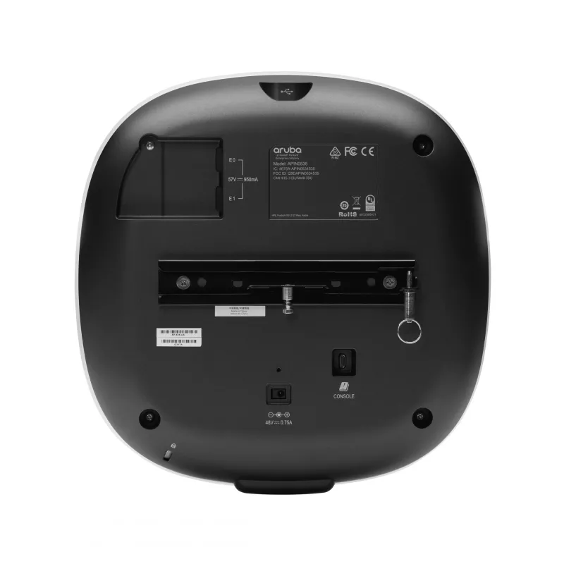 HPE – Aruba AP-535 (RW) – Campus – bezvadu bāzes stacija ZigBee Bluetooth 5.0 ZigBee Bluetooth Wi-Fi 6 2,4 GHz 5 GHz