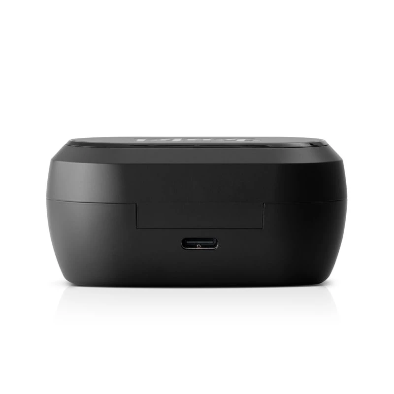 Teufel REAL Zils TWS 3 austiņas bezvadu ievietojamās zvaniem/mūzikai Bluetooth melnas