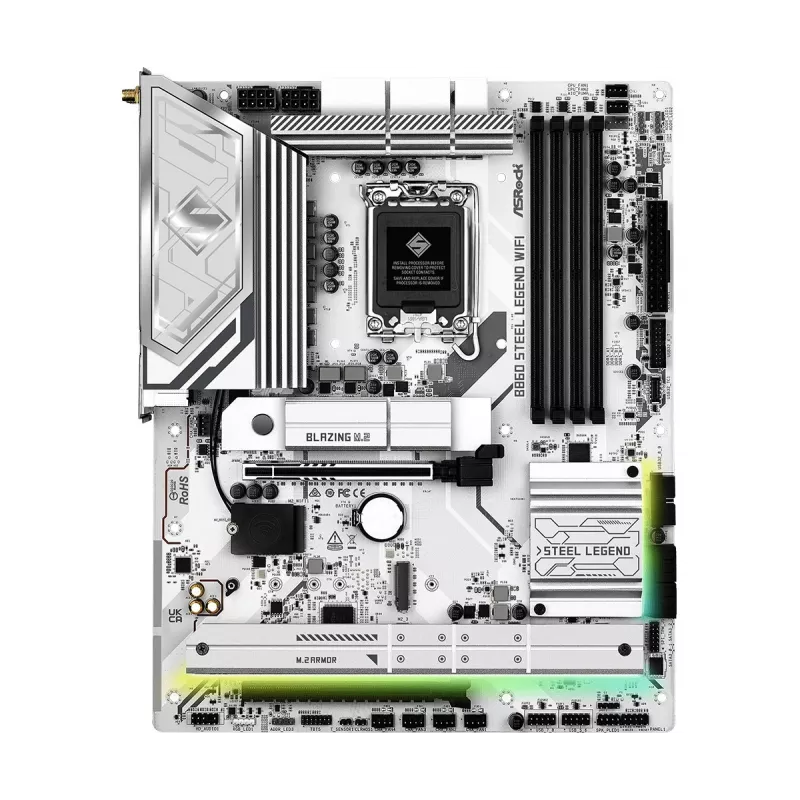 ASRock B860 Steel Legend WiFi ATX mātesplate