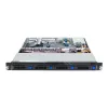 Plaukta serveris GIGABYTE R123-X00-AA01 1U — viena ligzda Intel Xeon Scalable platforma, LGA 1700, DDR5, 4 DIMM, 2,5 collu nodalījumi x4, 400 W barošanas bloks (80 PLUS Gold)