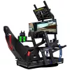 Next Level Racing | GTElite Direct Mount Overhead Monitor Add-On | Līdz 32 collām | Melns