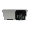 Divu vadības paneļu Shelly Wall Display X2 WiFi/BLU (sudraba) + BLU H&T