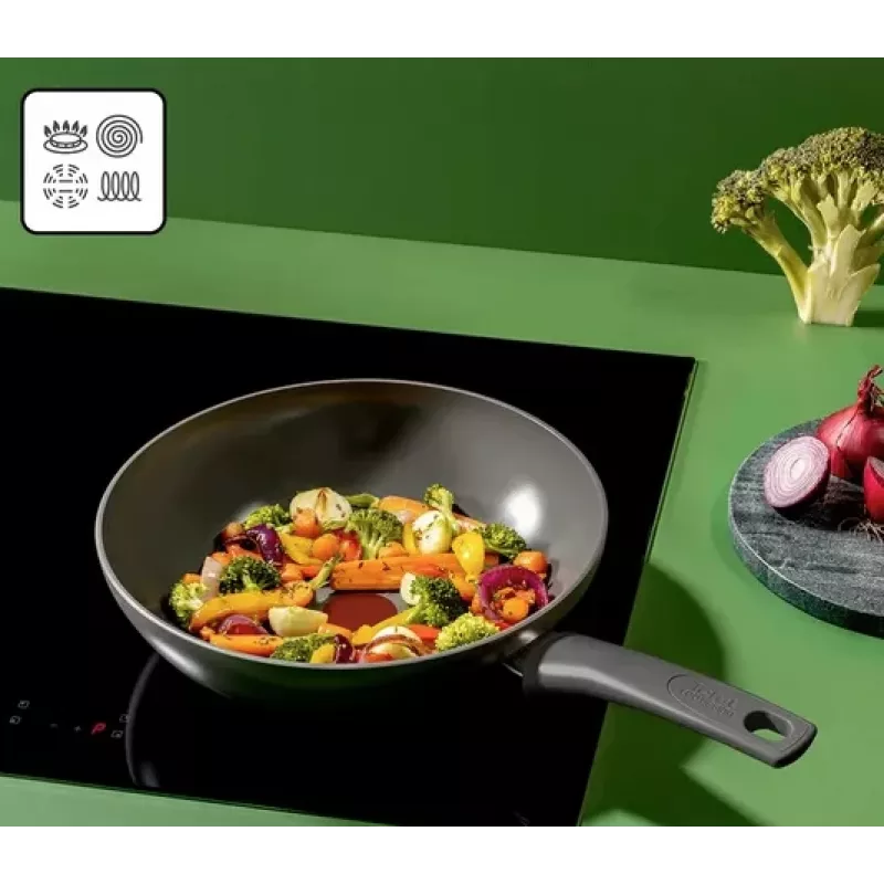 Wok panna Tefal Renewal C4261943 28 cm nepiedegoša